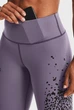 Жіночі фіолетові тайтси UA RUSH ™ Flagship Leg NS Under Armour XS 1365283-033 - изображение 4
