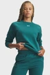 Жіночий зелений світшот UA Rival Fleece Crew Under Armour XS 1379508-338 - изображение 1