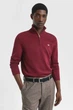 Чоловіча бордова кофта CASUAL COTTON HALF ZIP Gant XL 8030170 - изображение 1