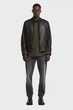Чоловіча чорна шкіряна куртка Biker G-Star RAW M D27137,B508 - зображення 2