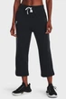 Жіночі чорні спортивні штани UA Rival Terry Flare Crop Under Armour S 1377000-001 - изображение 1