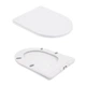 Унитаз напольный Qtap Swan Eco Ultra Quiet с сидением Soft-close 640x360x835 мм QTSWA27W48748 White - изображение 7