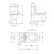 Унитаз напольный Qtap Swan Ultra Quiet с сидением Soft-close 640x360x835 мм QT16222182TW White - изображение 11