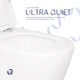 Унитаз подвесной Qtap Scorpio безободковый Ultra Quiet с сиденьем Soft-close QT14332380ASW - изображение 9