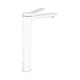 Змішувач для раковини Qtap Presto високий QTPRE269CRW45577 Chrome/White - зображення 3