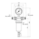 Самопромывной фильтр Icma 1/2" №751 - изображение 2