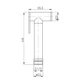 Лейка для гигиенического душа Qtap Rucni округлая QTCRMB020 Chrome (Bidet) - изображение 2