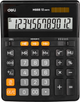Kalkulator Deli EM888 12-pozycyjny z podwójną pamięcią Czarny (6973504003003) - obraz 1