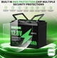 Литий-железо-фосфатный аккумулятор DATOUBOSS LiFePO4 12.8V 100Ah 1280Wh с BMS, глубокого цикла Lifepo4 - изображение 5