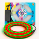 Світлодіодна неонова стрічка 5 м, LED NEON, 12V-220V, Різнокольоровий / RGB стрічка (L) - зображення 1