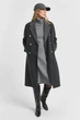 Жіноча сіра вовняна сукня DETAIL TURTLENECK DRESS Gant S 4502089 - изображение 5
