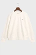Жіночий білий світшот SHIELD C-NECK Gant S 4201414 - зображення 6