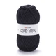 Пряжа пухка YarnArt Cord Yarn 250г пряжа для макраме чорна (№750) - изображение 1