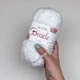 Пряжа букле Avanti Yarn Boucle для ткацтва в'язання макраме 100г біла (№6316) - зображення 3