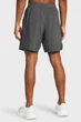 Чоловічі сірі шорти UA LAUNCH 7'' 2-IN-1 SHORTS Under Armour XL 1382641-025 - изображение 3