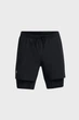 Чоловічі чорні шорти UA LAUNCH 5'' 2-IN-1 SHORT Under Armour XXL 1382640-001 - изображение 6