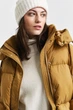 Жіночий гірчичний пуховик MID LENGTH DOWN JACKET Gant M 4700347 - изображение 5