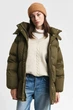 Жіночий оливковий пуховик MID LENGTH DOWN JACKET Gant M 4700347 - зображення 1
