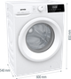 Прально-сушильна машина Gorenje W3D2A854ADS/UA - изображение 5