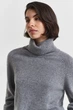 Жіночий сірий сірий SOFT WOOL TURTLENECK Gant S 4805377 - зображення 2