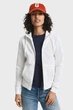 Жіноче біле худі REG TONAL SHIELD ZIP Gant S 4202588 - зображення 1