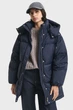 Жіночий темно-синій пуховик LENGTH Gant XS 4700400 - изображение 4