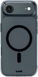 Etui plecki Laut Crystal Fluro do Apple iPhone Air Transparent-Black (4895206946643) - obraz 1
