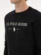Свитшот мужской U.S. Polo Assn G081SZ082-000-2303161(Siyah) XL Черный (8683859425280) - зображення 5