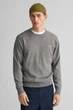 Чоловічий сірий джемпер CLASSIC COTTON C-NECK Gant L 8030561 - изображение 1