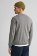 Чоловічий сірий джемпер CLASSIC COTTON C-NECK Gant L 8030561 - изображение 3