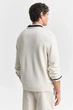 Чоловічий білий светр FLAG INTARSIA COTTON C-NECK Gant L 8040220 - изображение 3
