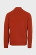 Чоловічий червоний вовняний джемпер SUPERFINE Gant S 87213 - изображение 7
