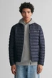 Чоловіча темно-синя куртка QUILTED COLLARED Gant XXL 7006300 - изображение 1