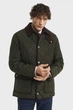 Чоловіча темно-зелена куртка QUILTED FLEECE Gant XL 7006545 - изображение 7