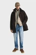 Чоловіча бежева куртка FLEECE Gant S 2067086 - изображение 2