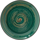 Тарелка глубокая Wilmax Spiral Green 28.5 см 500 мл (WL-669528 / A) - изображение 1