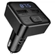 FM-модулятор BOROFONE BC63 + bluetooth чорний - изображение 3
