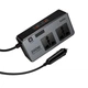 Автомобільний перетворювач напруги HOCO New 2-socket universa l(PD66W/1C2A) car inverter Z66| Black - зображення 5