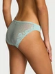 Трусики из эластичного хлопка с кружевом Victoria's Secret Stretch Cotton Heart Lace Hiphugger Panty Л мятные(27187002) - изображение 2