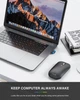 Симулятор компьютерной мыши SeenDa DK16 Jiggler Mouse, 2.4Ghz, 3 режима, RGB индикатор, Black - изображение 8