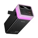 Повербанк HOCO DB103 65W fully compatible power bank with built-in cable and camping light 40000mAh, 2USB/1Type-C, PD/QC, 65W/3A, black - зображення 3