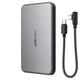 Повербанк Acefast M30 PD magnetic fast charging power bank with cable 5000mAh, 2Type-C, 20W/3A, PD/QC, black - зображення 2
