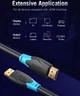 Кабель HDMI M - M, 3.0 м, V2.0, 4К/HD 60Гц, PVC type, чорний Vention - изображение 6