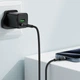 Кабель USB 2.0 Type-C M-M, 1.2 м, 60W aluminum alloy Чорний, C22-03 Acefast - изображение 6
