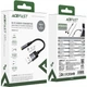 Перехідник USB-A --> 3.5 mm 15cm audio converter J13 Acefast чорний - зображення 4