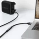 Перехідник USB-A --> 3.5 mm 15cm audio converter J13 Acefast чорний - зображення 6