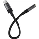 Перехідник USB-C --> 3.5 mm 15cm audio converter J12 Acefast чорний - зображення 3