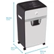 Знищувач документів HP OneShred 24CC, A4, 80g х 24 листів, 4*35, 30 л., P-4 - зображення 5