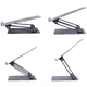 Підставка для ноутбука Laptop Stand 10-17" Aluminum Alloy Media-Tech - изображение 3