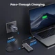 Док-станція USB3.1 Type-C --> HDMIx2 60Hz(8k30Hz)/USB 3.0x2/Type-C/PD 100W CM498 6 in 1 Ugreen - изображение 8